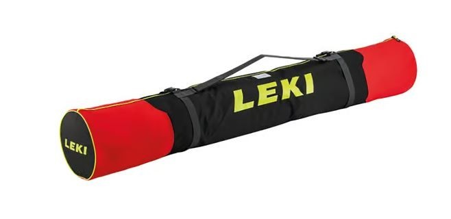 Leki Alpine Ski Bag Sacca Portasci Rossa/Nera/Gialla 360212006
