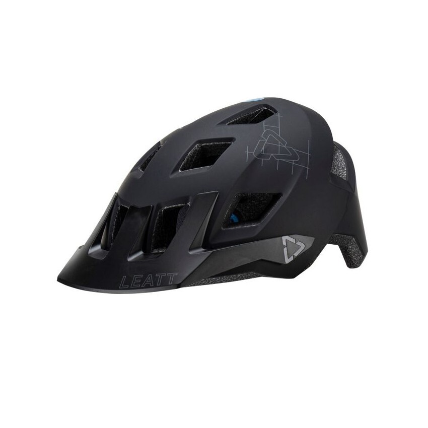 casco mtb enduro allmtn 1.0 nero LEATT trail all mountain nero S