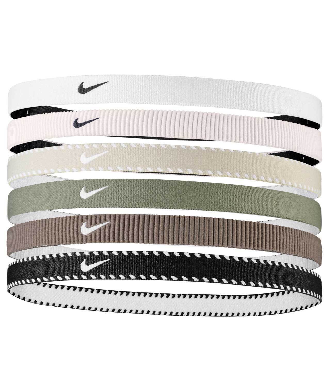 Nike Flex Classic Headbands 6PK Fasce Elastici Capelli Sport Tennis Running