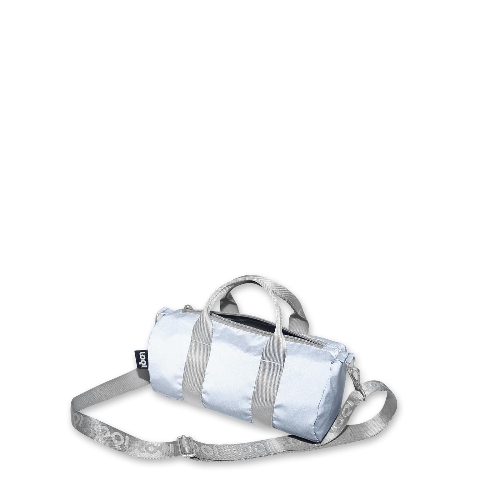 Reflective Small Weekender, silver, S, coin purse