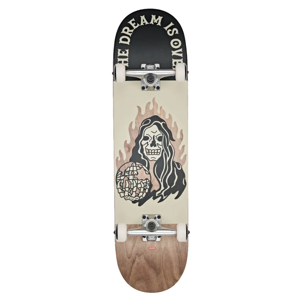 Skate Completo Globe G1 Dream Reaper Dark Maple Black 8.375'' - Skate Pro