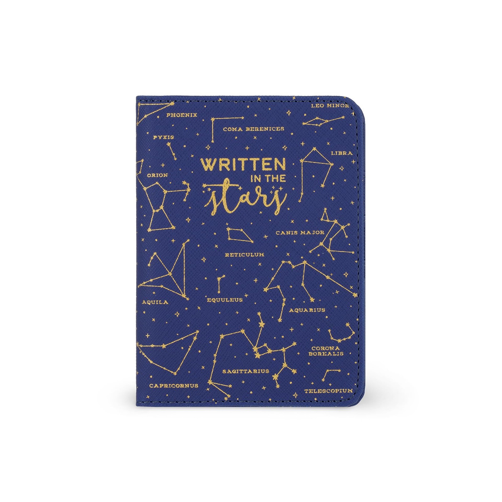 Legami - Blue Passport Holder, Passport Holder Wallet for Travel, Passport Case,