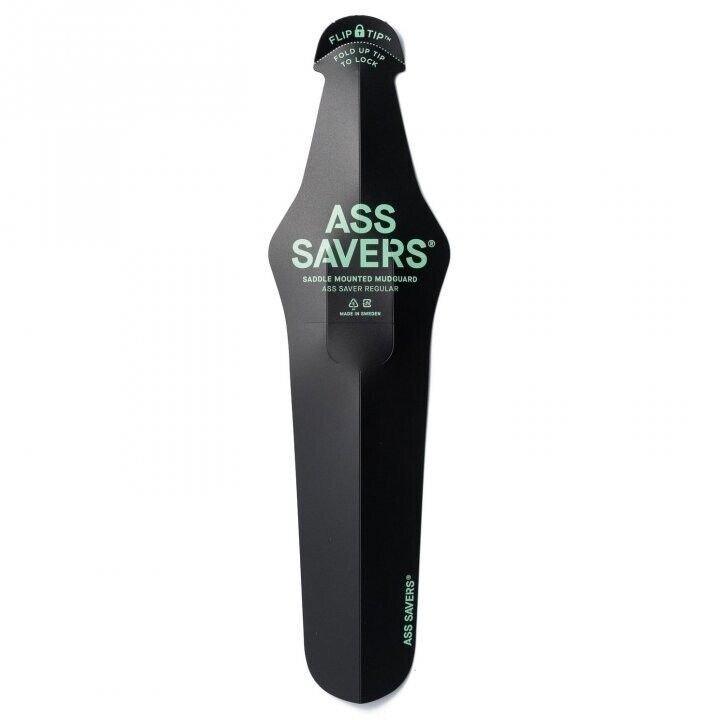 Parafango regolare Ass Savers, nero