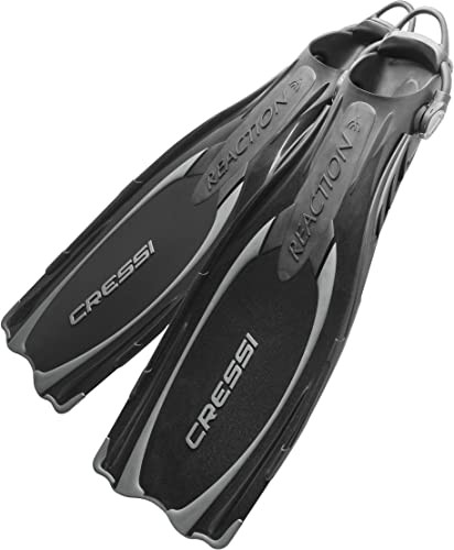 Cressi Reaction Ebs Fins Pinne Alte Prestazioni per Immersione con Ebs Strap, Un