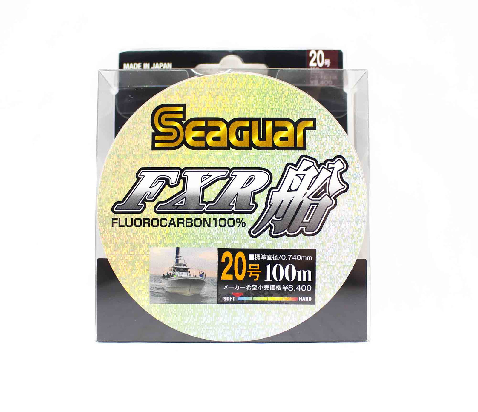 Seaguar Fluorocarbon FXR Leader Linea 100m Size 20 70lb (9405)