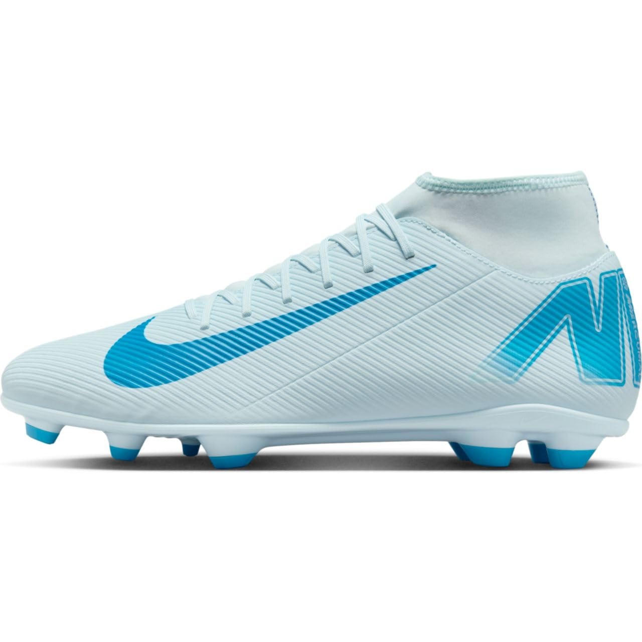 Nike Superfly 10 Club FG/MG, Sneaker Uomo, Glacier Blue Orbit, 40.5 EU