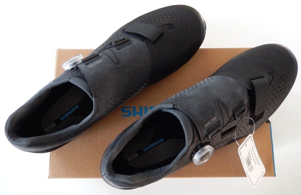 Paire Di Scarpe Shimano XC 5 Nere SH-XC501 SPD Numero 45 Nuove
