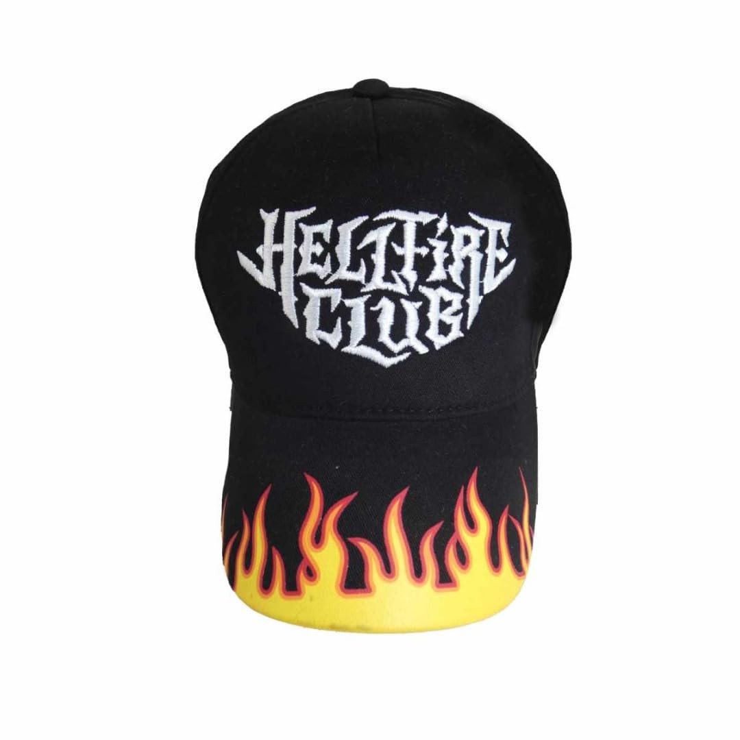 Heroes Inc. Hellfire Club Baseball Cap, Black, XL