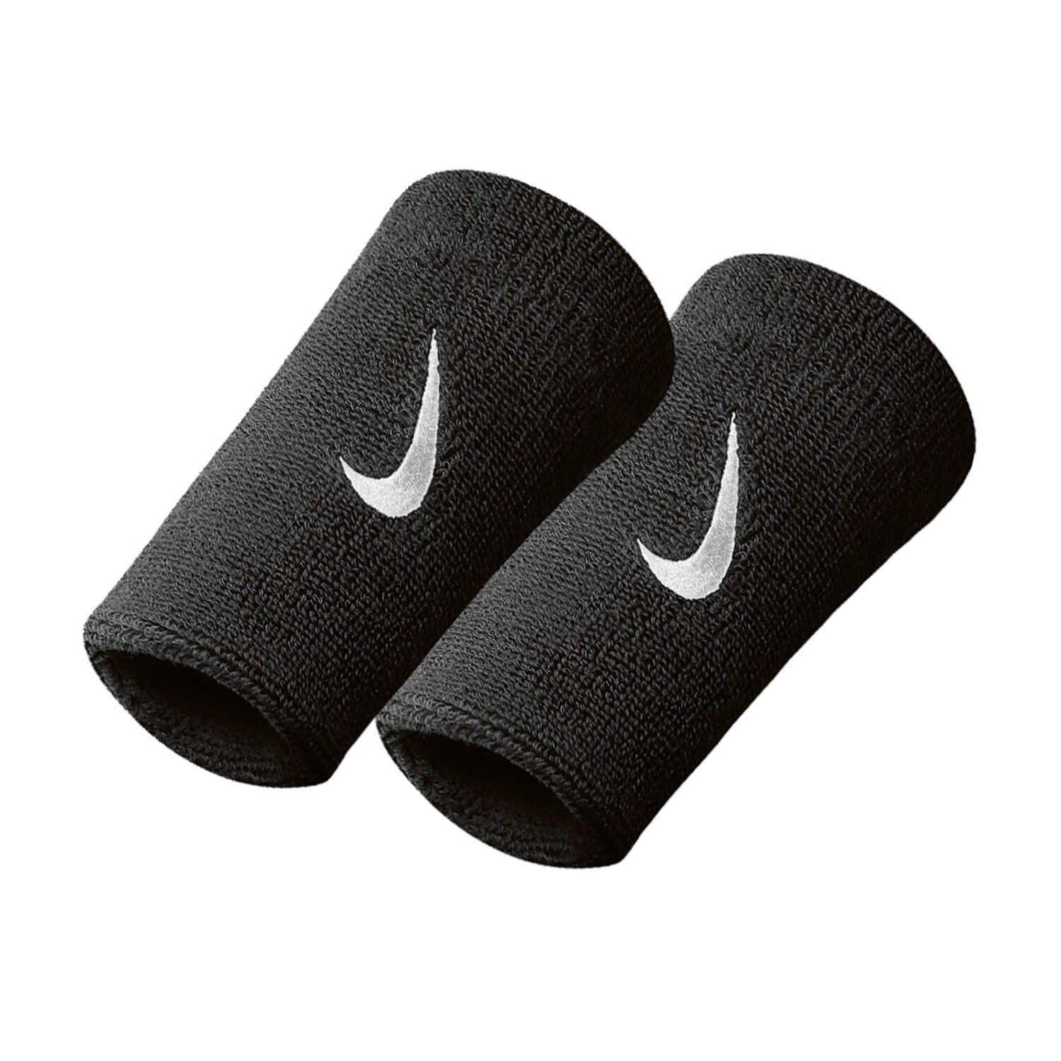 Coppia di Polsini Alti Padel Nike Tennis Premier Doublewide Tergisudore Nero
