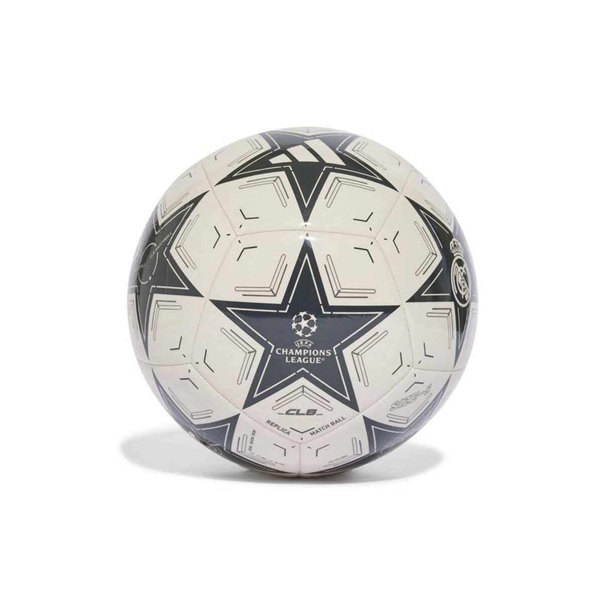 Pallone da Calcio Adidas Uefa Champions League Real Bianco Taglia 5