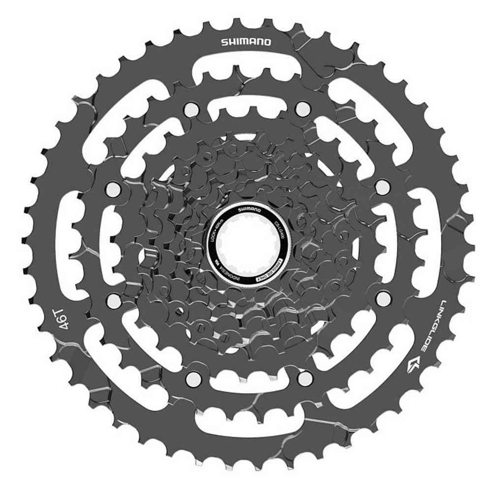 Shimano CS-LG400-9 CUES Link Glide cassette, 9-speed, 11 - 36T