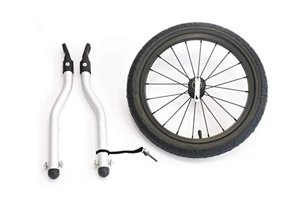 (TG. 16 pollici) XLC Fahrradanhänger-3092008011, rimorchio per Bicicletta. Unis
