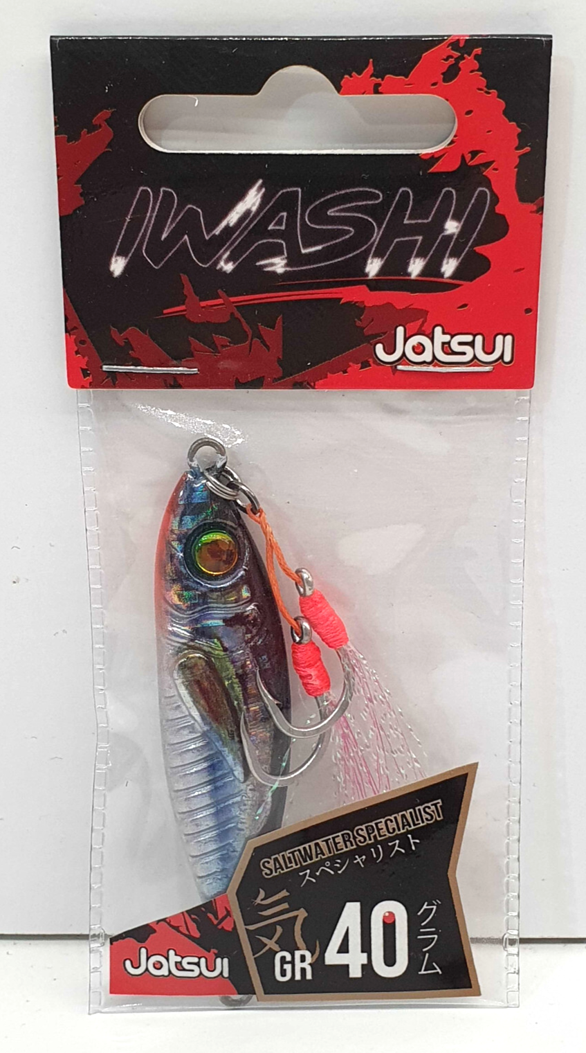 JATSUI Iwashi Metal Jig - 40 gr - Col. 02 - FL52