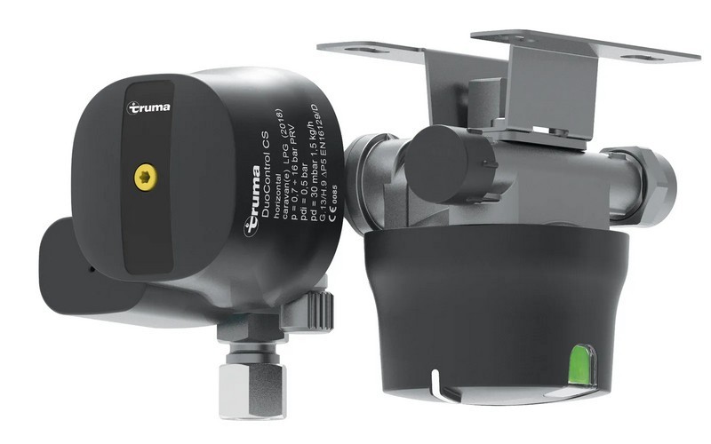 Regolatore Gas Orizzontale Truma DuoControl CS