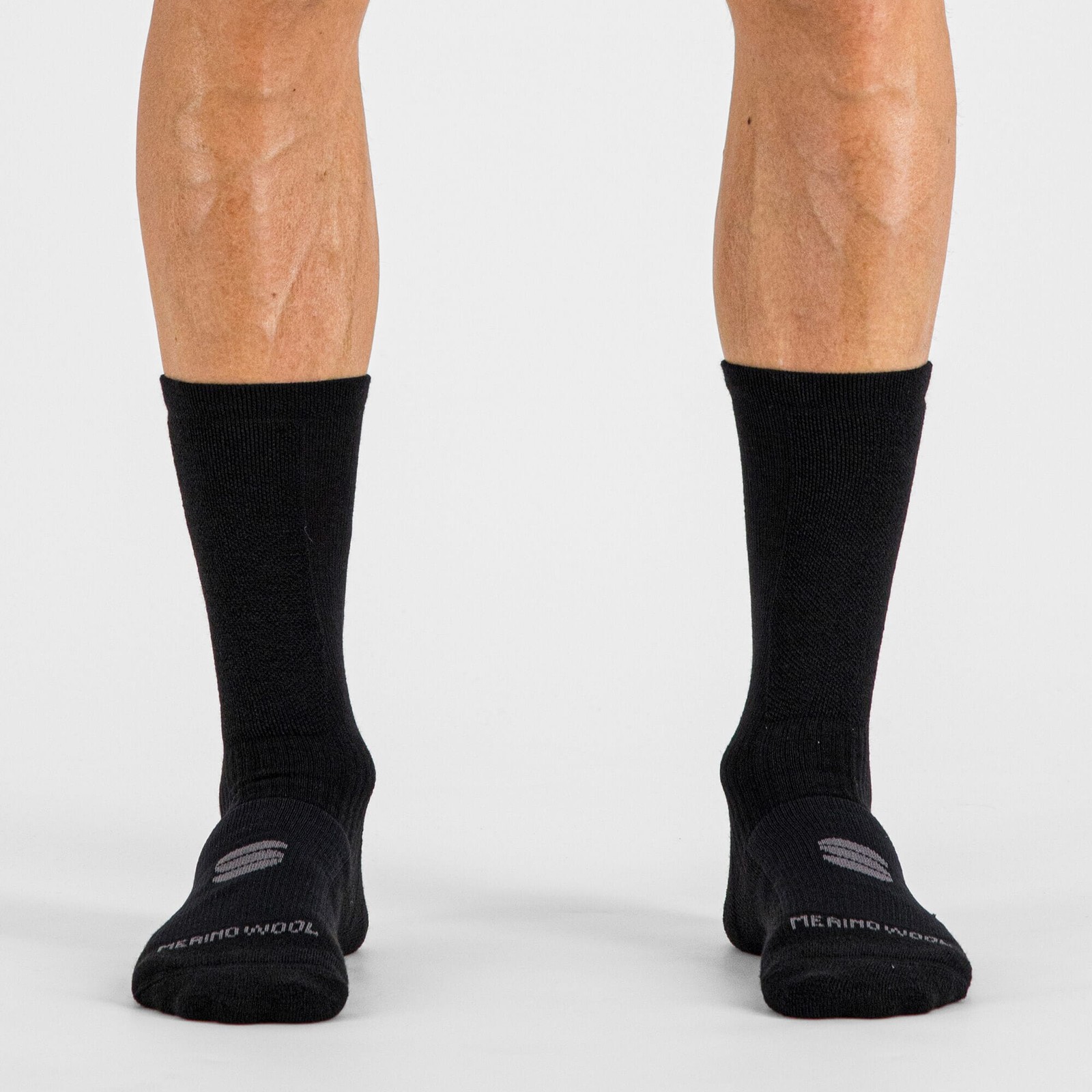 Sportful Merino Wool 18 Socks XL Black/Anthracite