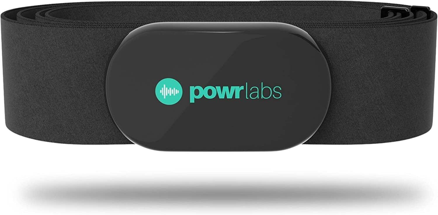 Powr Labs Bluetooth and ANT+Heart Rate Monitor Chest Strap Compatible with Polar