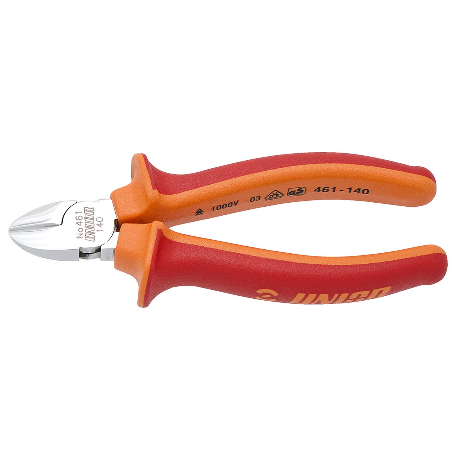 Unior Diagonal Cutting Nippers Red 160Mm