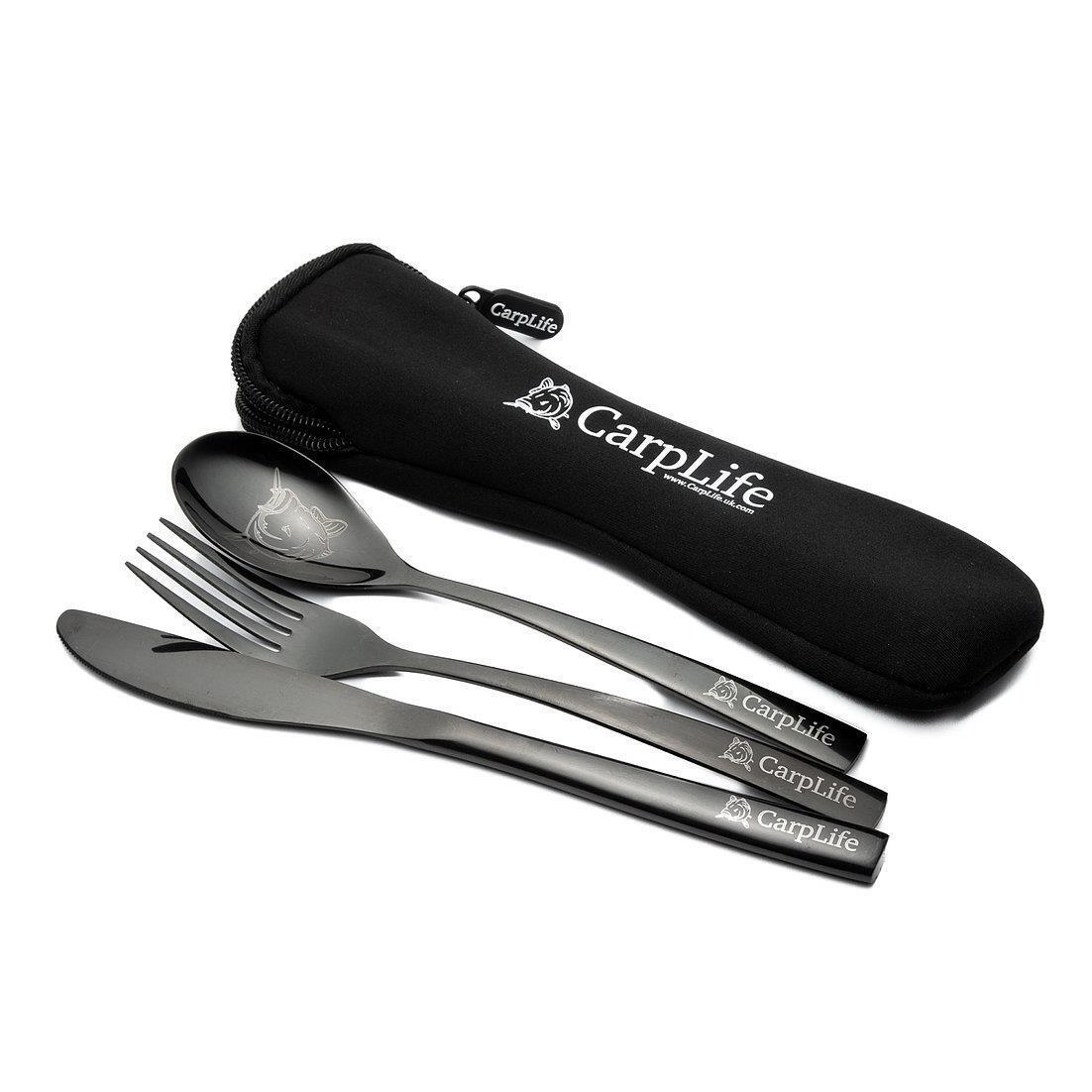 CarpLife Nero Acidato Set Posate/Accessori Pesca