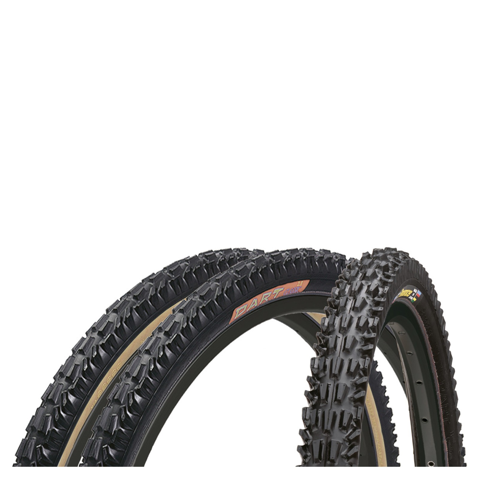Panaracer Dart Classic Folding Tyre Black/Black 26X2.10"