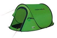 High Peak Vision 2 Campeggio Tenda a tunnel 1,86 kg Verde Polyester Green 10108