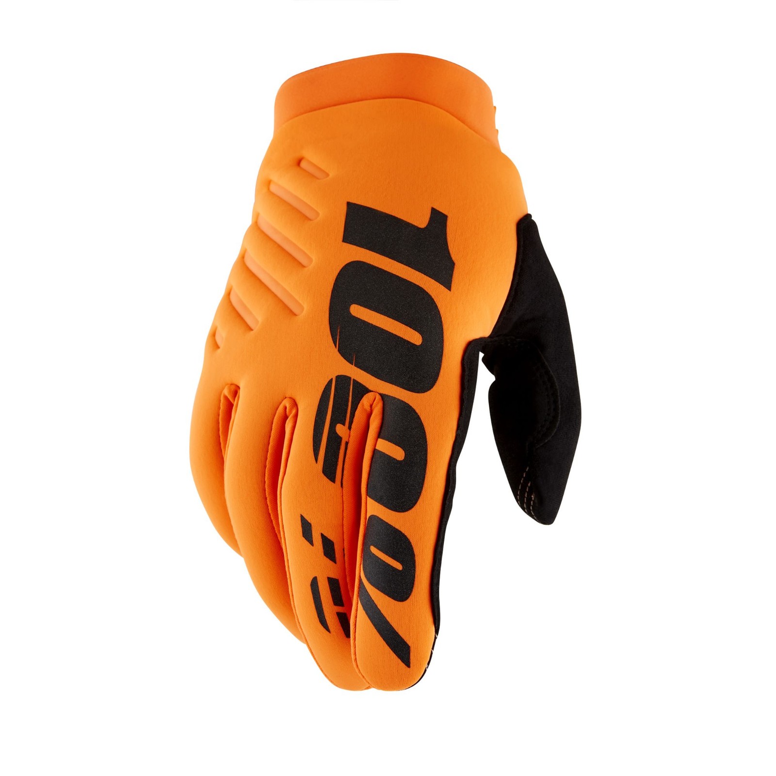 100% Brisker Cold Weather Glove Fluo Orange S