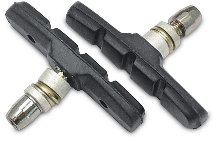 Pattini di Ricambio MTB V-BRAKE 70mm Con Dado BRAKE PADS V-BRAKE ELEVEN 70MM