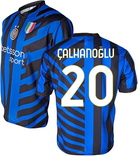 Maglia Home Inter 2024/2025 Maglia  Calhanoglu TAGLIA M Replica  Blu, Nero,
