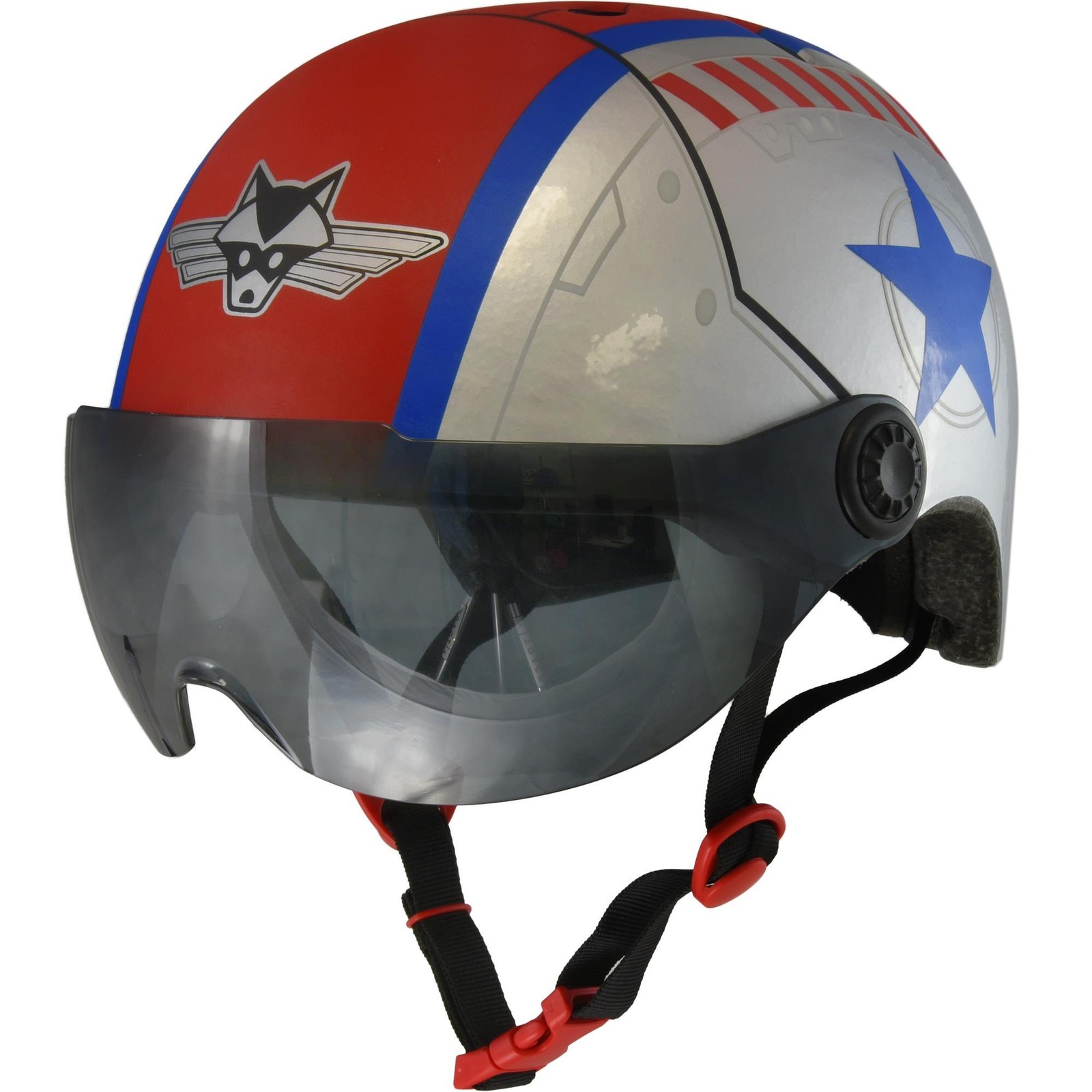 C-Preme Raskullz Fs (Fit System) Child Helmet (5+ Years) Flying Ace 2021 Flying