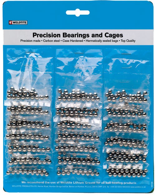 Weldtite Ball Bearings - Carded - 5/32"