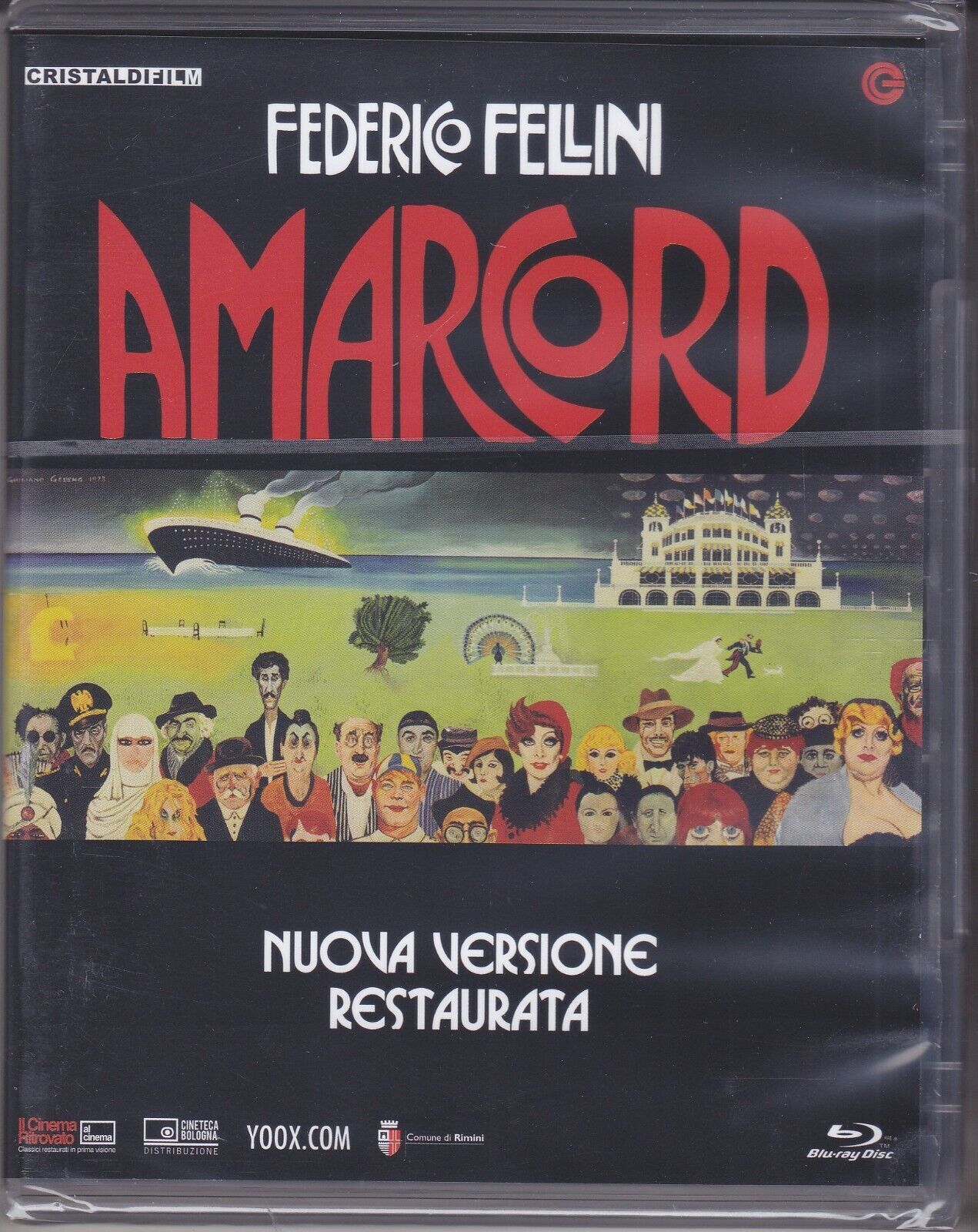 Blu-ray AMARCORD di Federico Fellini nuovo sigillato 1973