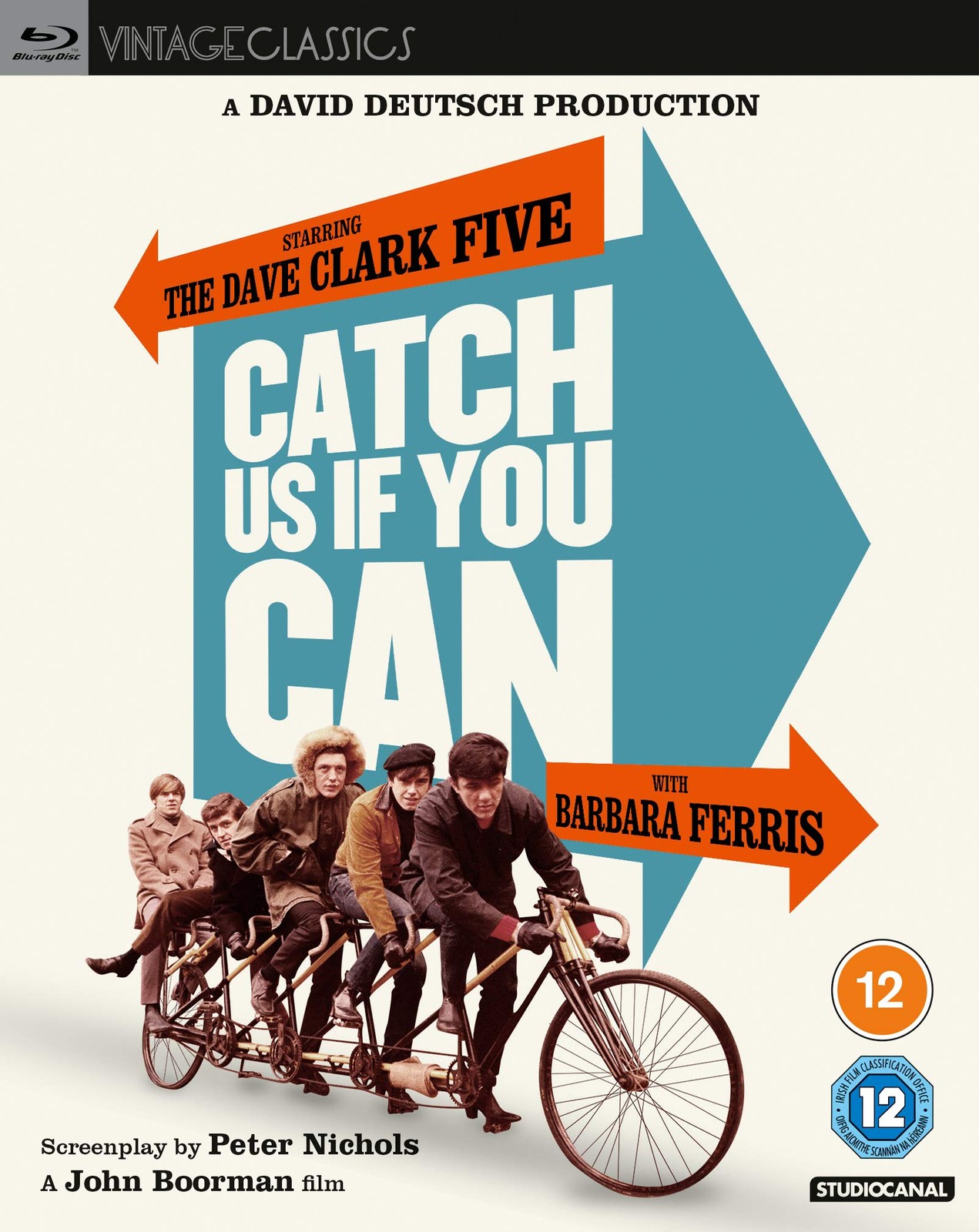 Catch Us If You Can (Blu-ray) The Dave Clark Five Barbara Ferris
