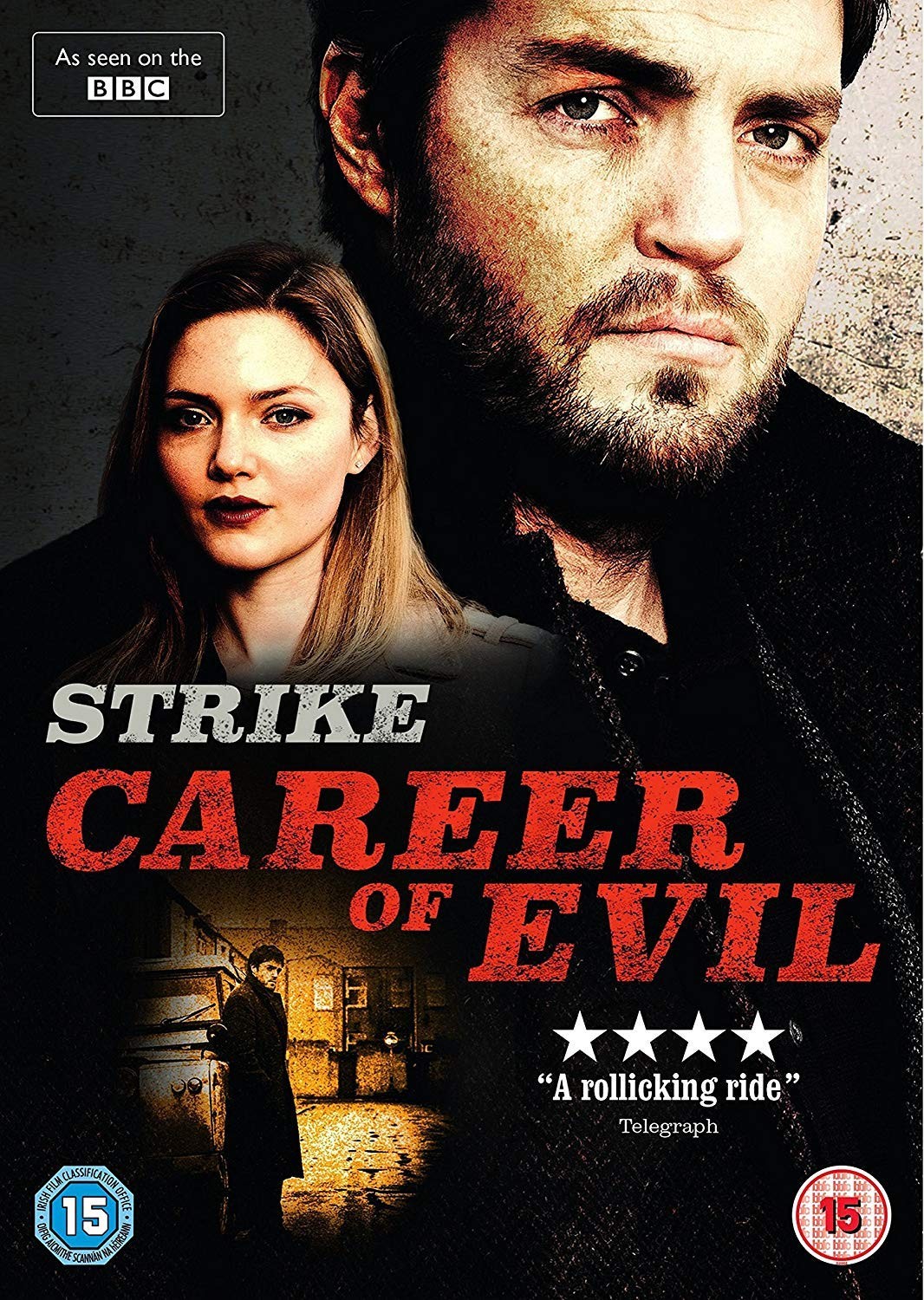 Strike: Career of Evil (DVD) Fern Deacon Holliday Grainger Ian Attard Kerr Logan
