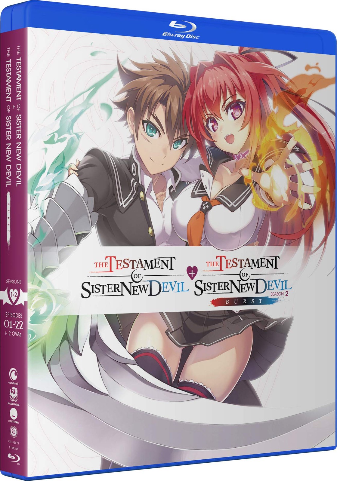 The Testament of Sister New Devil + The Testament of Sister New Devil  (Blu-ray)