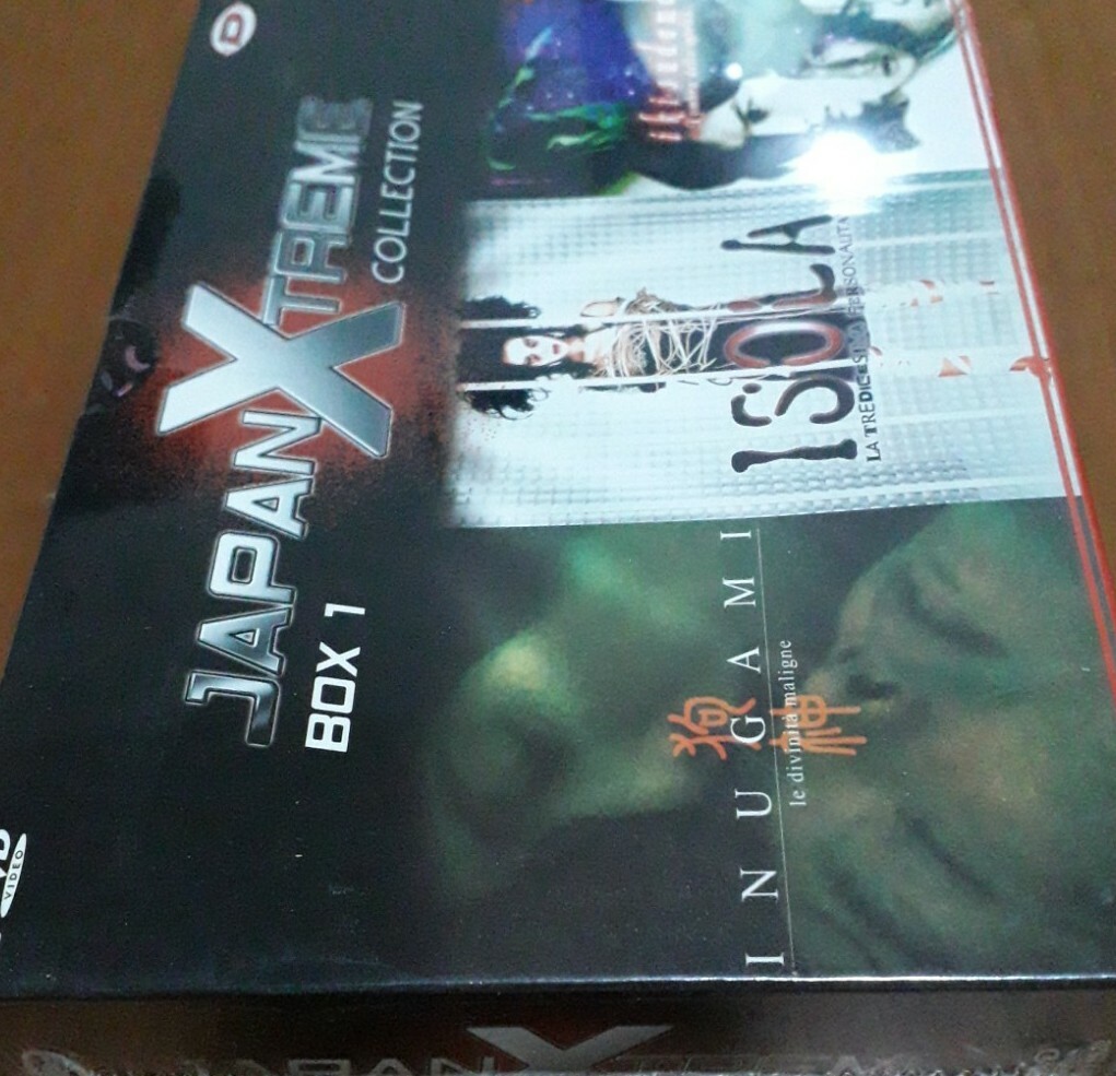 Dvd Japan Xtreme Collection Box 01 - Inugami / Isola / Ikisudama (3 Dvd) 