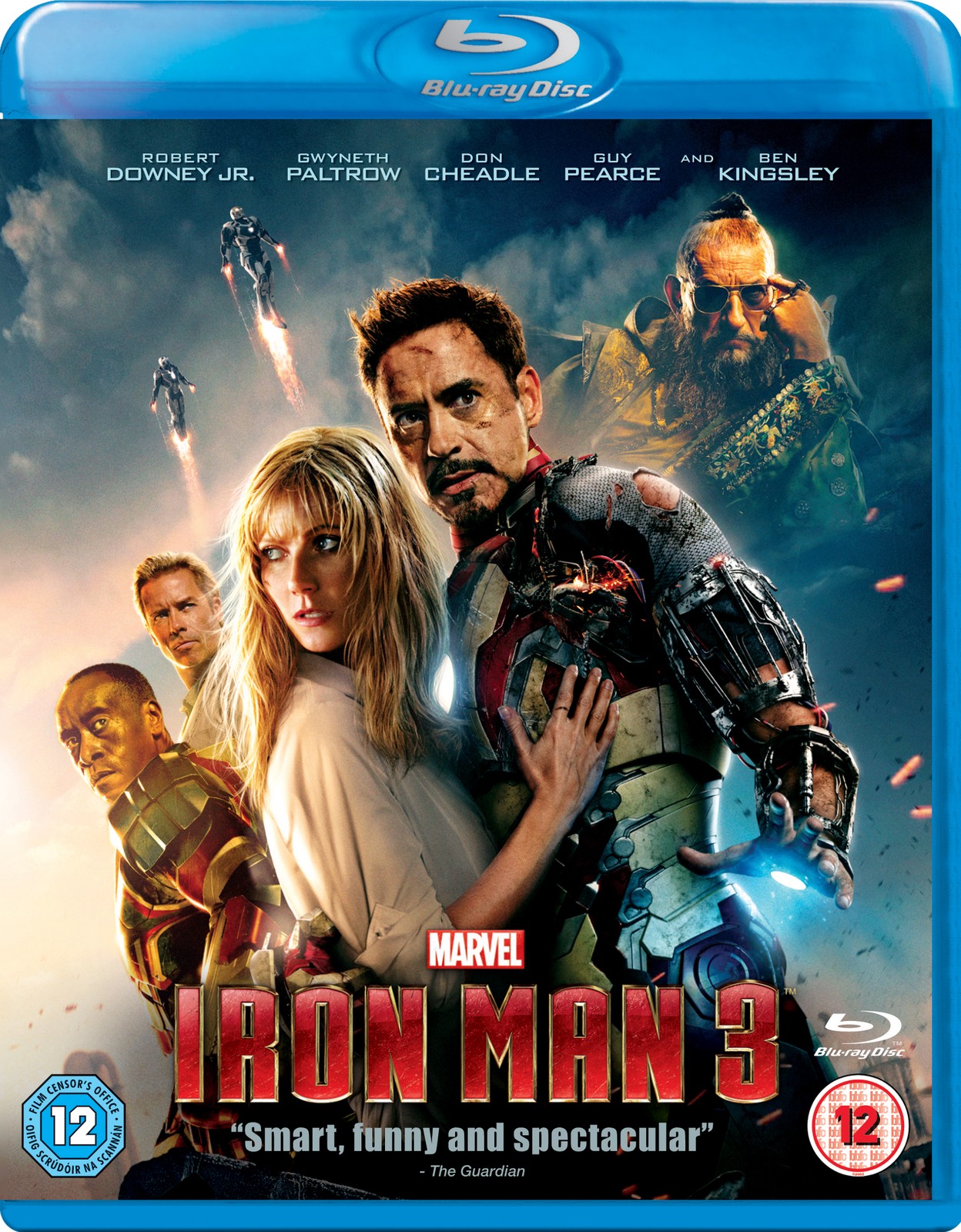 Iron Man 3  & Thor: The Dark World (Blu-ray) James Badge Dale William Sadler