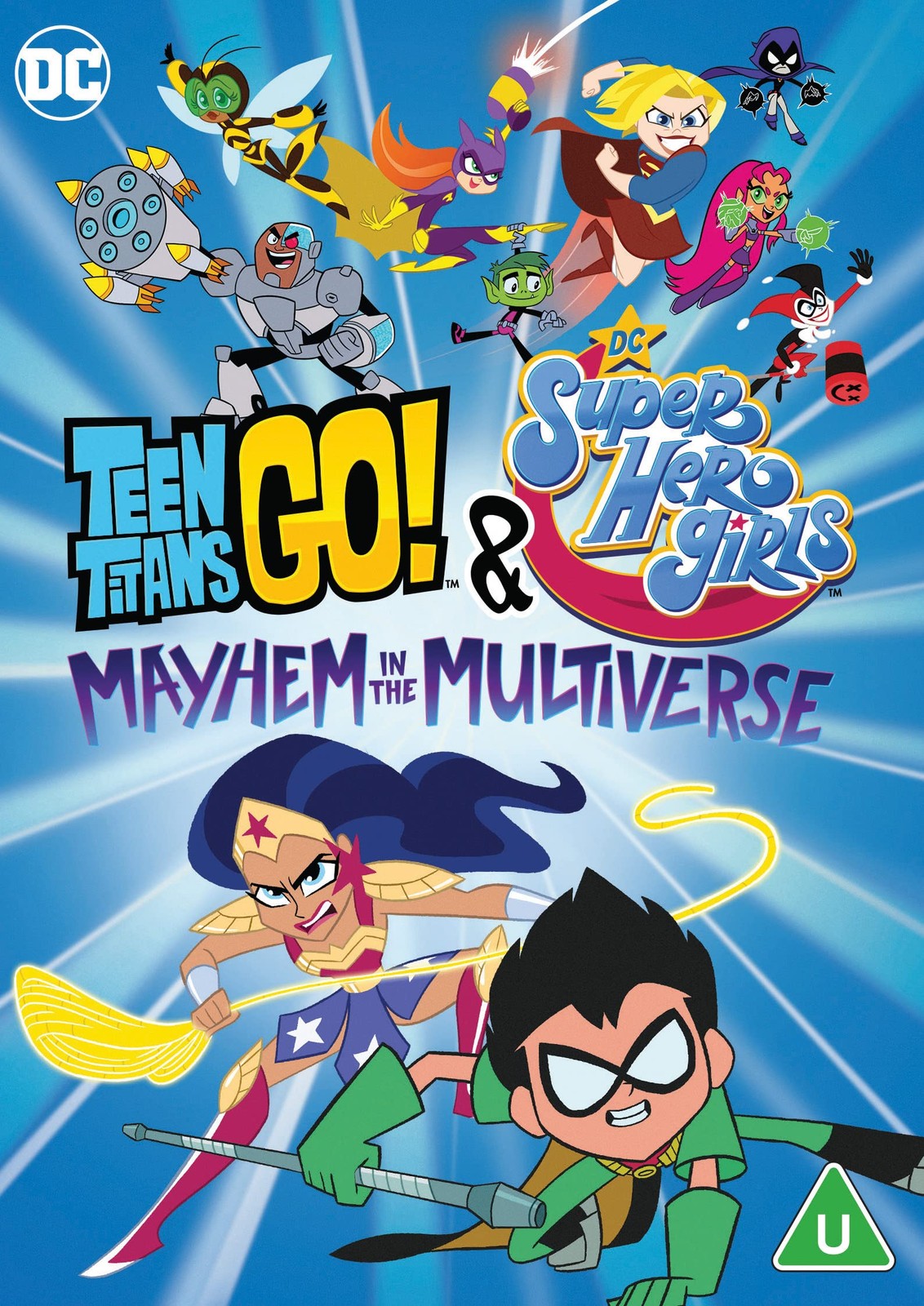 Teen Titans Go! & DC Super Hero Girls: Mayhem in the Multiverse (DVD) Greg Cipes