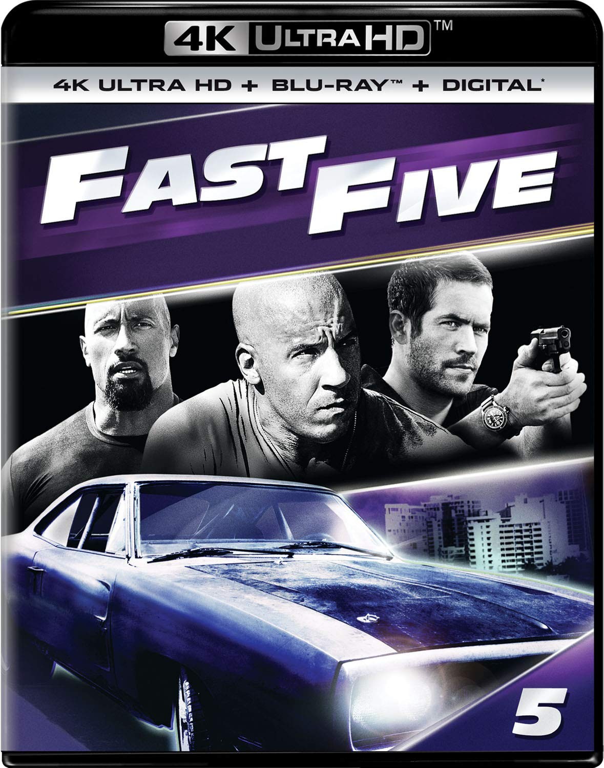 Fast Five (Blu-ray) Ludacris Vin Diesel Paul Walker Jordana Brewster Justin Lin