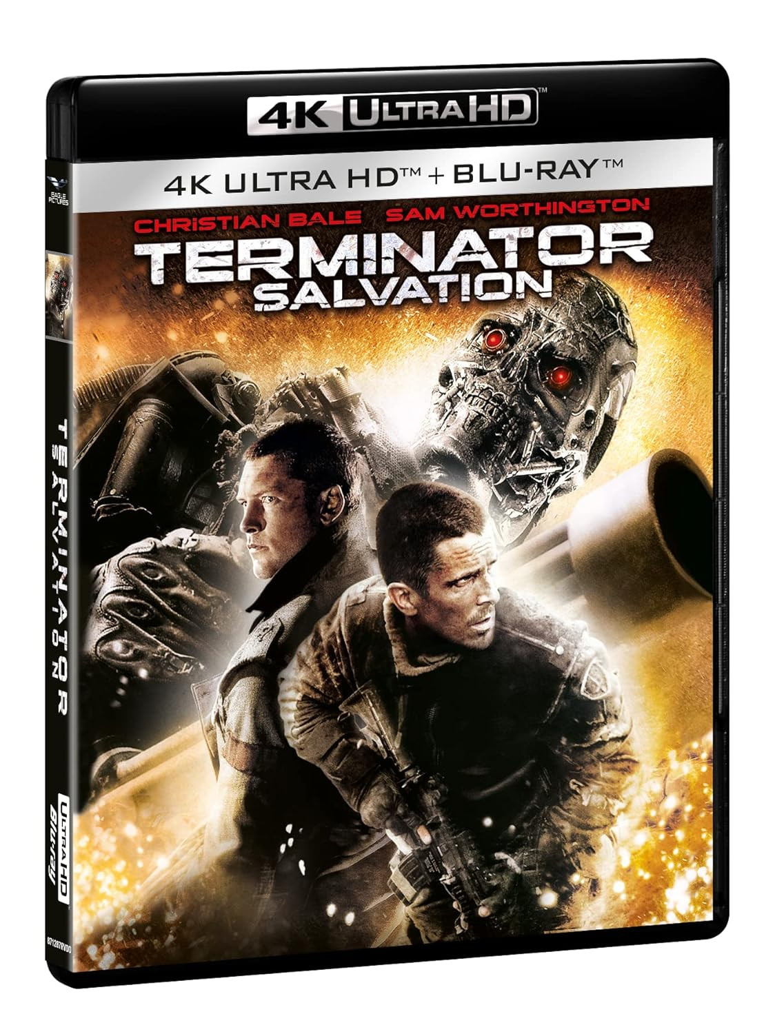 4K UltraHD + Blu-ray TERMINATOR SALVATION Christian Bale Sam Worthington nuovo