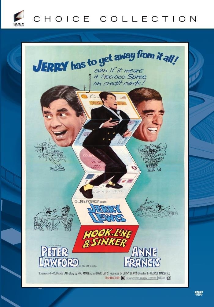 Hook, Line and Sinker (DVD) Anne Francis Jerry Lewis Peter Lawford Sylvia Lewis