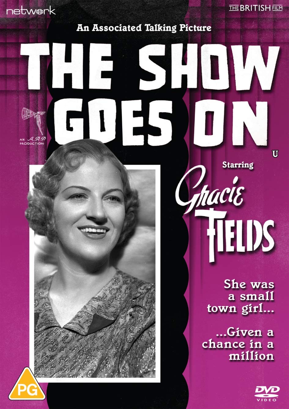 The Show Goes On (DVD) Gracie Fields Owen Nares John Stuart Horace Hodges