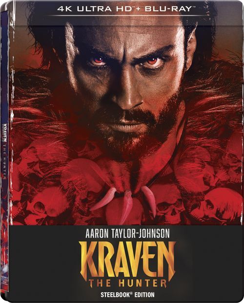 Blu-Ray 4K Uhd Kraven - Il Cacciatore (Steelbook) (4K Ultra Hd+Blu-Ray Hd)