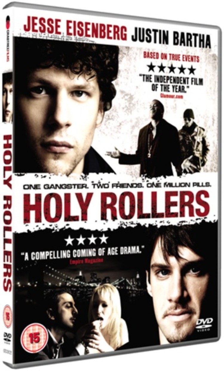 Holy Rollers (DVD) Jesse Eisenberg Justin Bartha Danny A. Abeckaser Ari Graynor