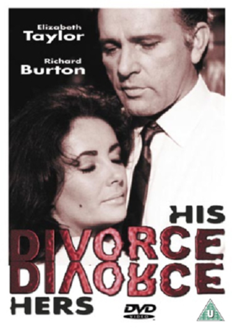 Divorce His, Divorce Hers (DVD) Richard Burton Elizabeth Taylor Carrie Nye