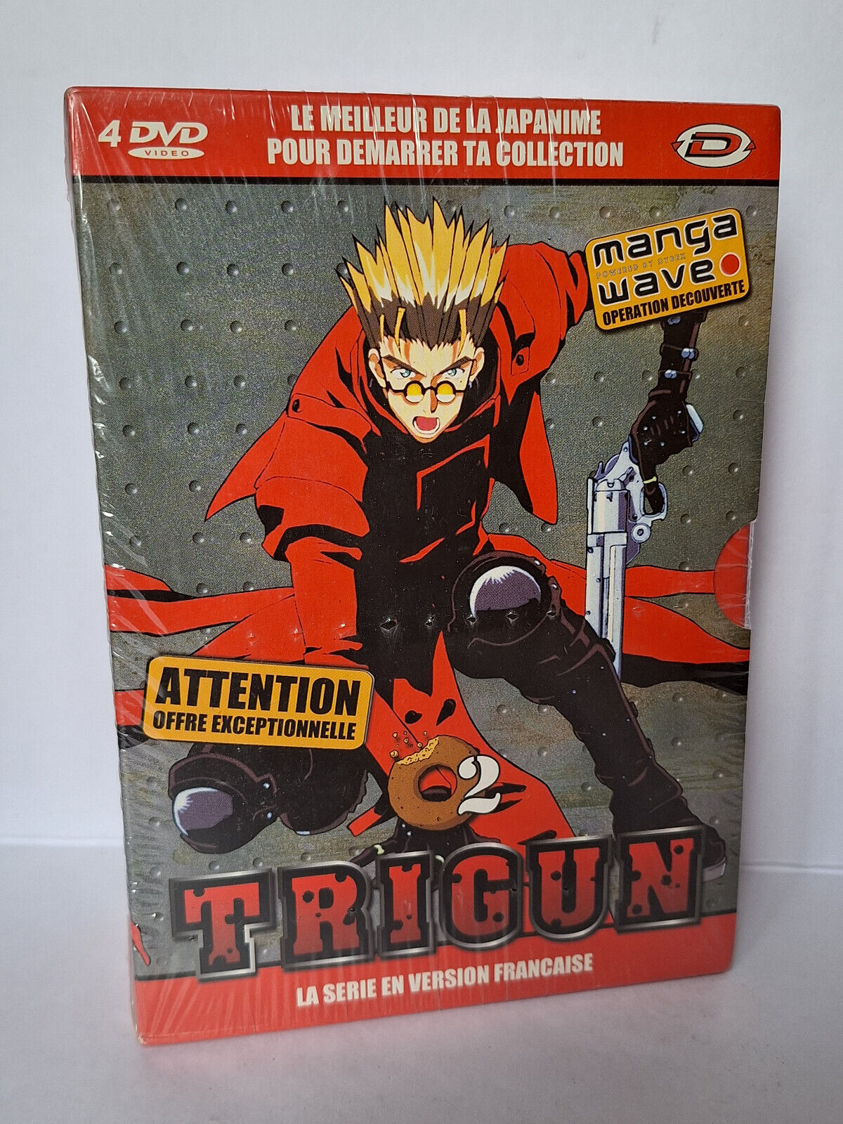 Cofanetto 4 DVD Trigun Manga Giapponese Anime Nuovo