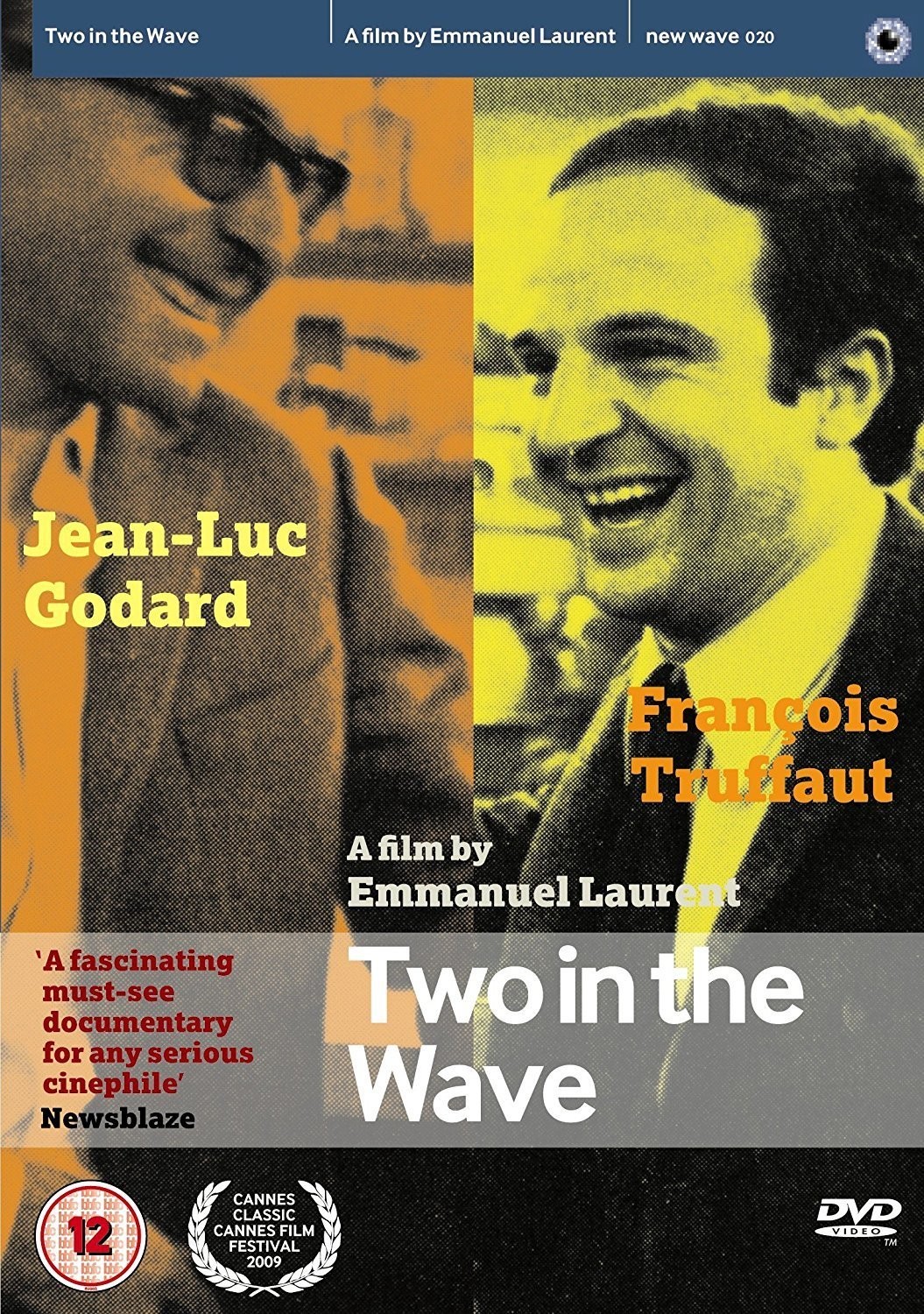 Two In The Wave (DVD) Jean-Luc Goddard Francois Truffaut