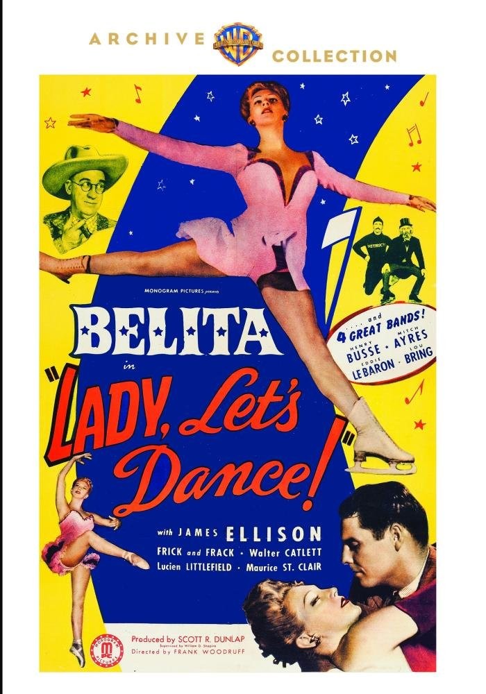 Lady Let's Dance (DVD) Jack Rice James Ellison Lucien Littlefield Walter Catlett