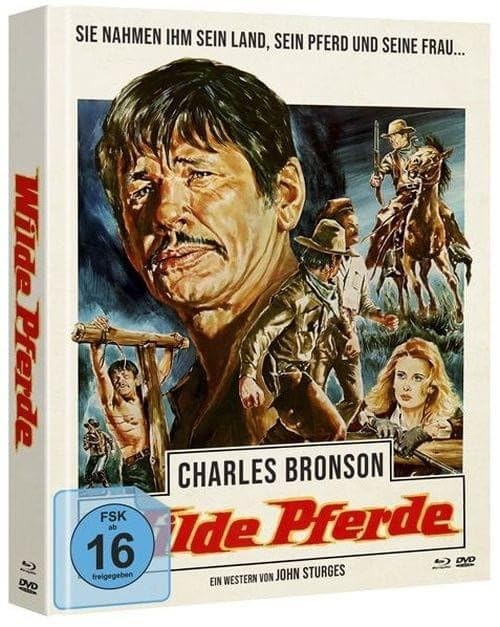 Wilde Pferde (Charles Bronson) - Mediabook - Cover C (Blu-ray+DVD) (+  (Blu-ray)