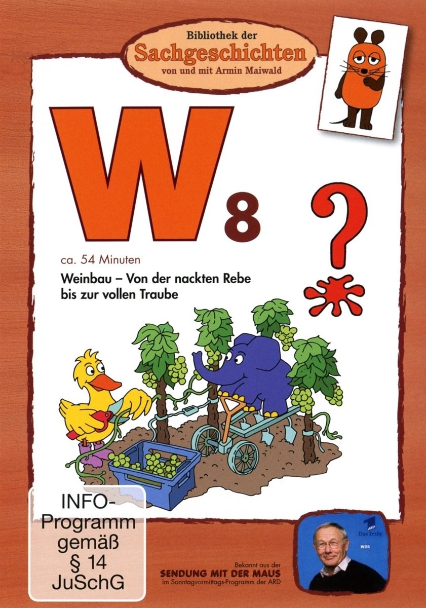 W8 - Weinbau (Bibliothek der Sachgeschichten) (DVD) Maiwald, Armin