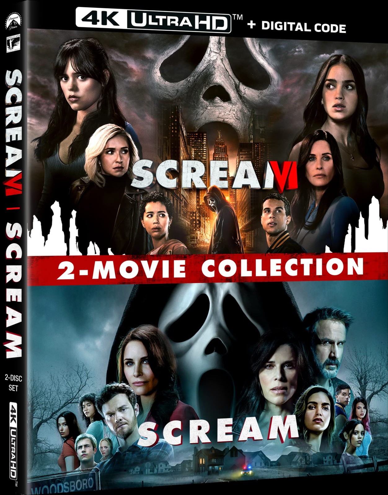 Scream VI + Scream (2022) 2-Movie Collection (Blu-ray) Melissa Barrera