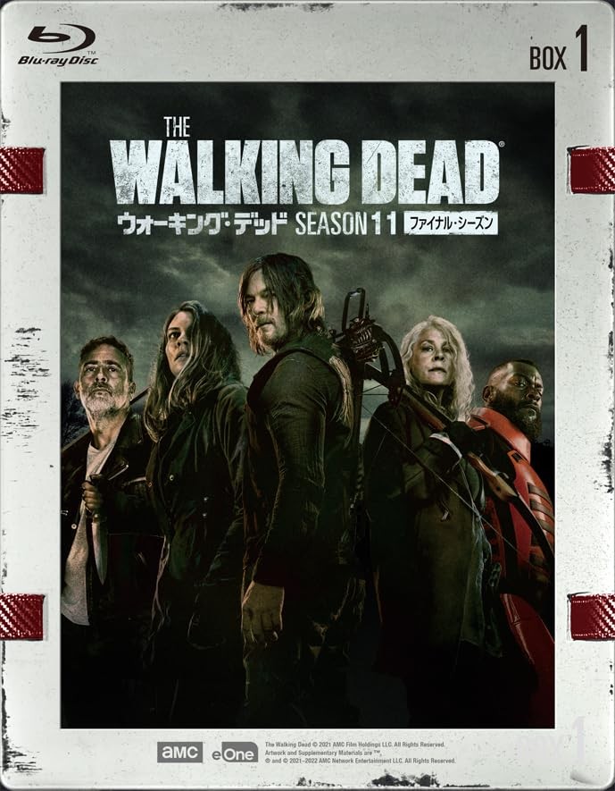 The Walking Dead Season 11 Blu-Ray Box-1 (Blu-ray) Norman Reedus